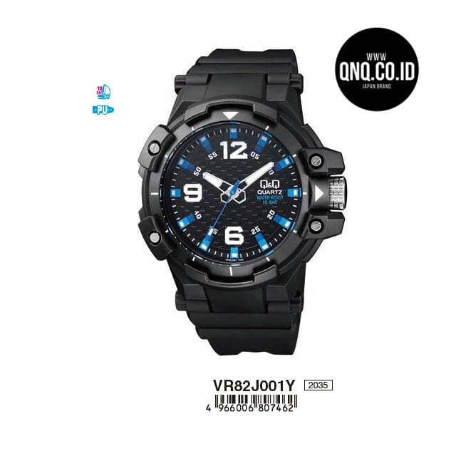 Jam Tangan Q&Q Original VR82J001Y