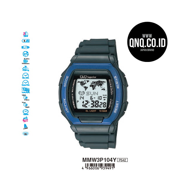 Jam Tangan Q&Q Original Indonesia