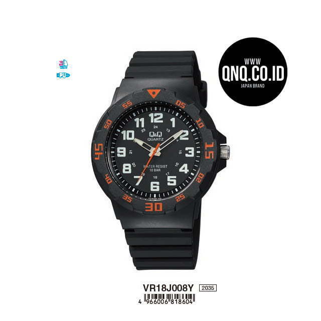Jam Tangan Q&Q Original VR18J008Y