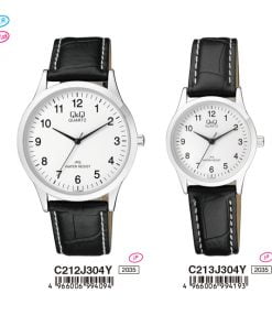 Jam Tangan Couple Q&Q Original C212J304Y & C213J304Y