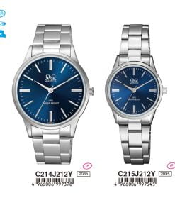 Jam Tangan Couple Q&Q Original C214J212Y & C215J212Y