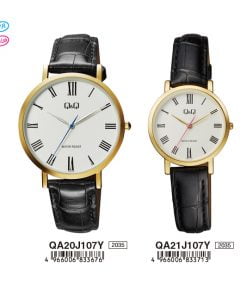 Jam Tangan Couple Q&Q Original QA20J107Y & QA21J107Y