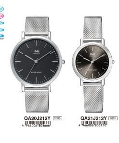 Jam Tangan Couple Q&Q Original QA20J212Y & QA21J212Y