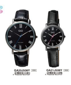 Jam Tangan Couple Q&Q Original QA20J508Y & QA21J508Y