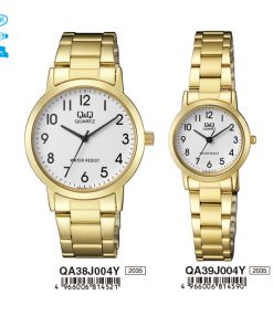 Jam Tangan Couple Q&Q Original QA38J004Y & QA39J004Y