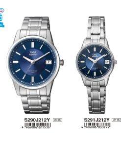 Jam Tangan Couple Q&Q Original S290J212Y & S291J212Y
