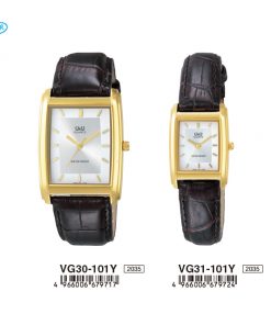 Jam Tangan Couple Q&Q Original VG30J101Y & VG31J101Y