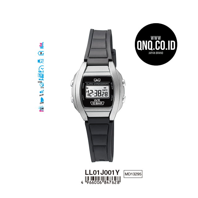 Jam Tangan Digital Q&Q Original LL01J001Y