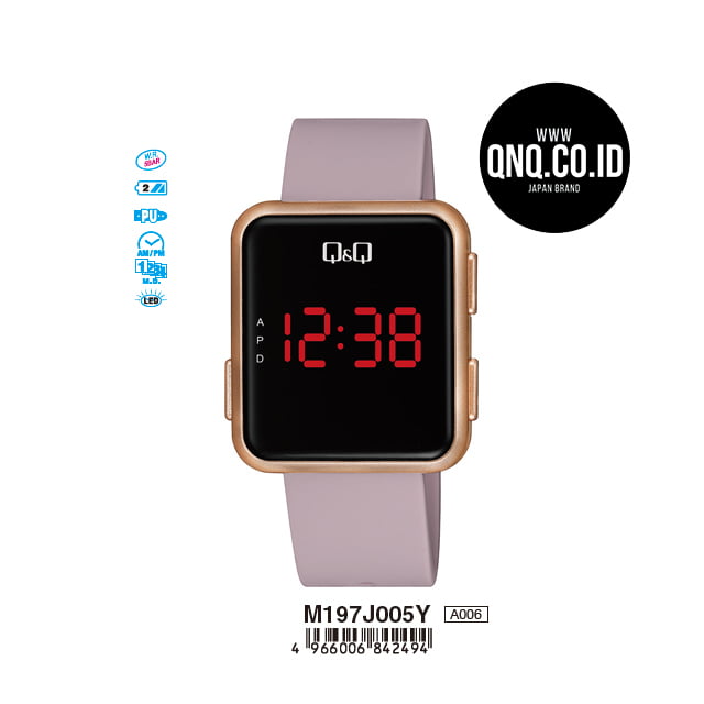 Jam Tangan Digital Q&Q Original M197J005Y