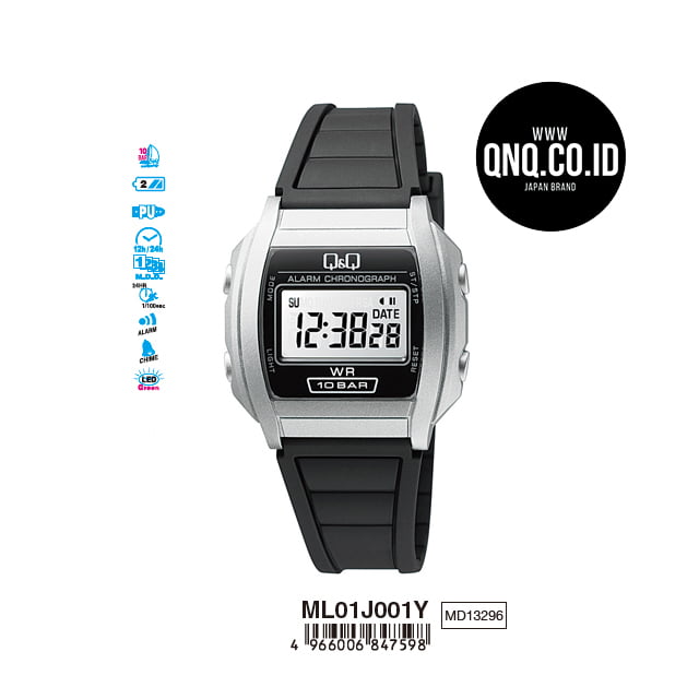 Jam Tangan Digital Q&Q Original ML01J001Y