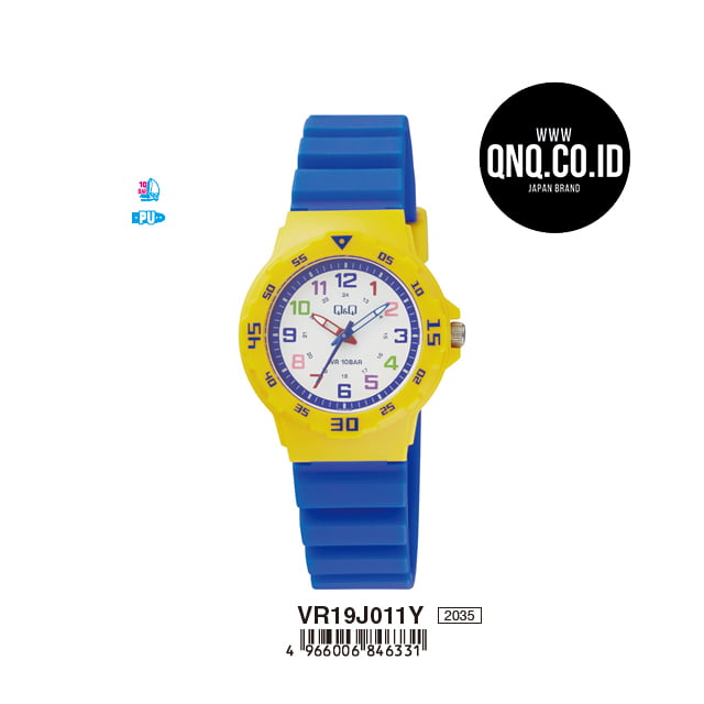 Jam Tangan Analog Q&Q Original VR19J011Y