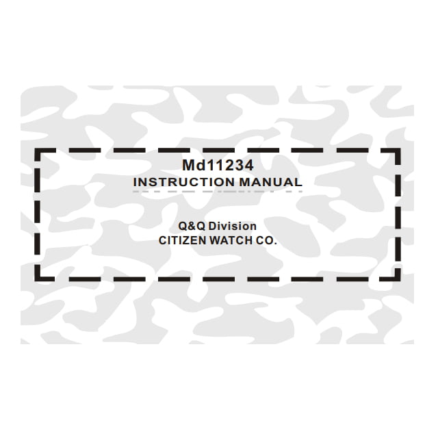 mesin Digital miyota cal md11234
