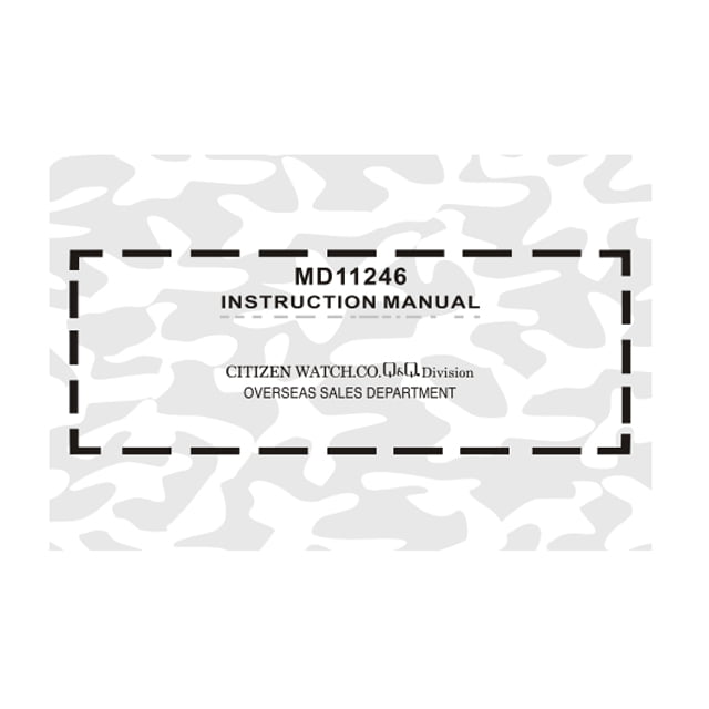 mesin Digital miyota cal md11246