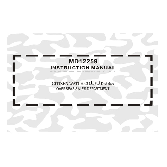 mesin Digital miyota cal md12259