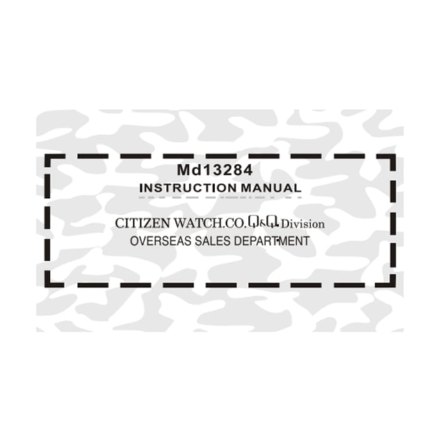 mesin Digital miyota cal md13284