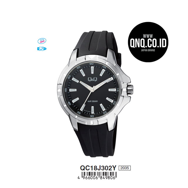 Jam Tangan Analog Q&Q Original QC18J302Y