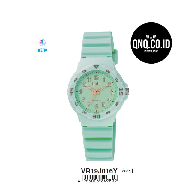 Jam Tangan Analog Q&Q Original VR19J016Y