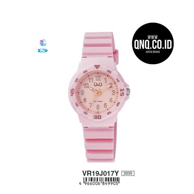 Jam Tangan Analog Q&Q Original VR19J017Y
