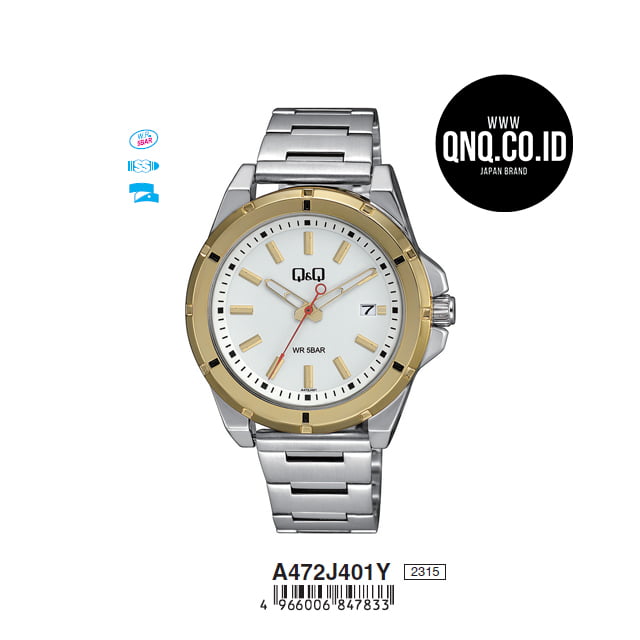 Jam Tangan Analog Q&Q Original A472J401Y