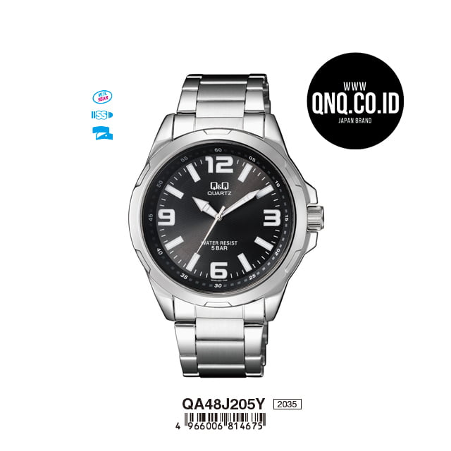 Jam Tangan Analog Q&Q Original QA48J205Y