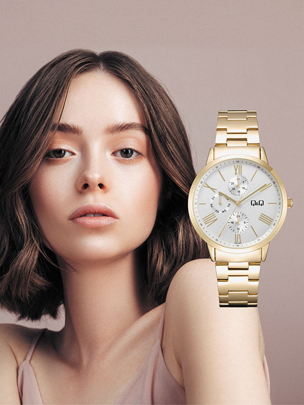 jam tangan wanita qnq resmi original