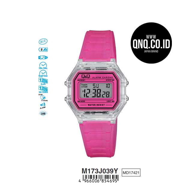 Jam Tangan Digital Q&Q Original M173J039Y
