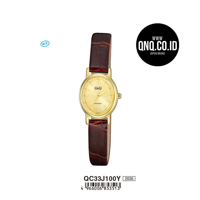 Jam Tangan Analog Q&Q Original QC33J100Y