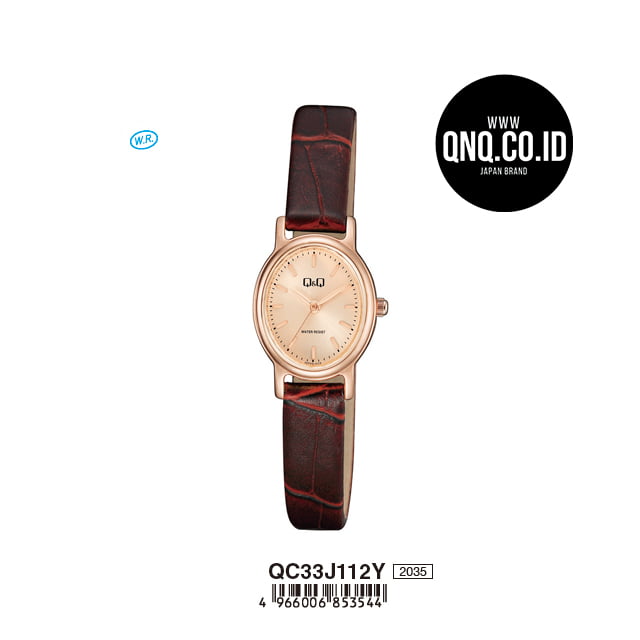 Jam Tangan Analog Q&Q Original QC33J112Y