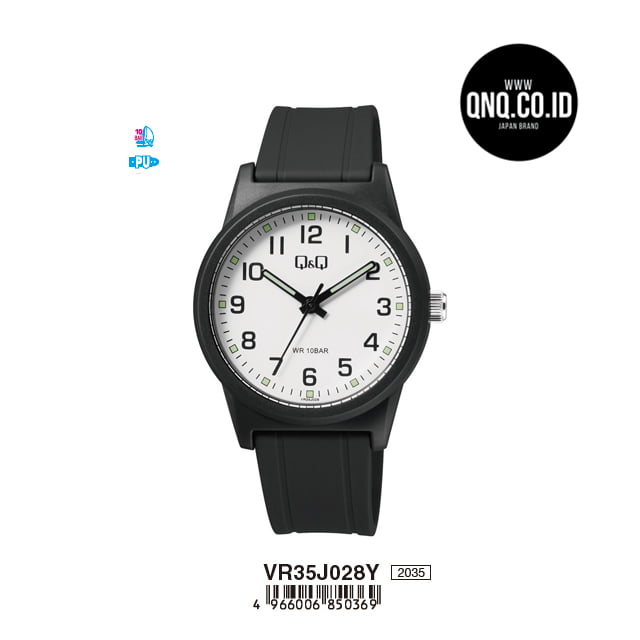 Jam Tangan Analog Q&Q Original VR35J028Y