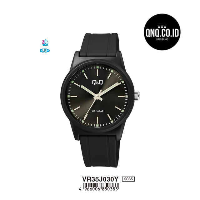 Jam Tangan Analog Q&Q Original VR35J030Y