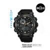 Jam Tangan Dual Time Q&Q Original GW87J013Y