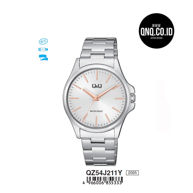 Jam Tangan Analog Q&Q Original QZ54J211Y