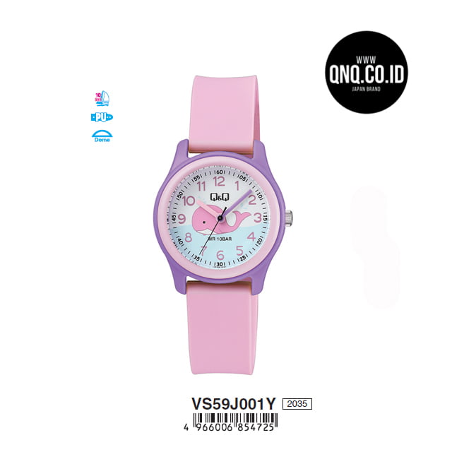 Jam Tangan Analog Q&Q Original VS59J001Y