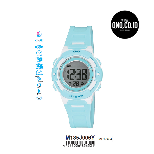 Jam Tangan Digital Q&Q Original M185J006Y