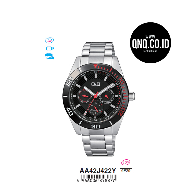 Jam Tangan Analog Q&Q Original AA42J422Y