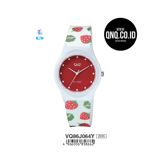 Jam Tangan Analog Q&Q Original VQ86J064Y