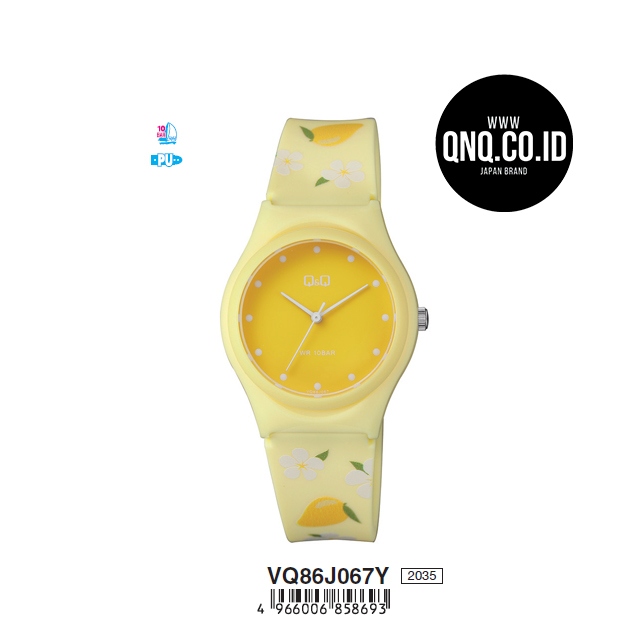 Jam Tangan Analog Q&Q Original VQ86J067Y