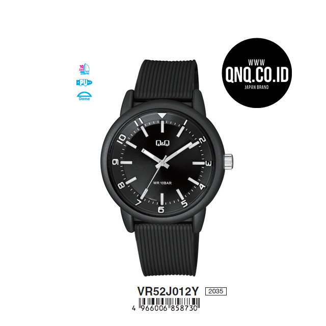Jam Tangan Analog Q&Q Original VR52J012Y
