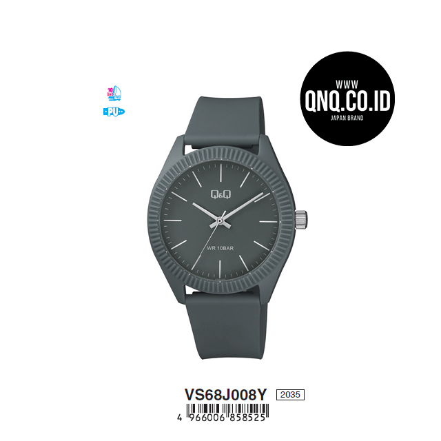 Jam Tangan Analog Q&Q Original VS68J008Y