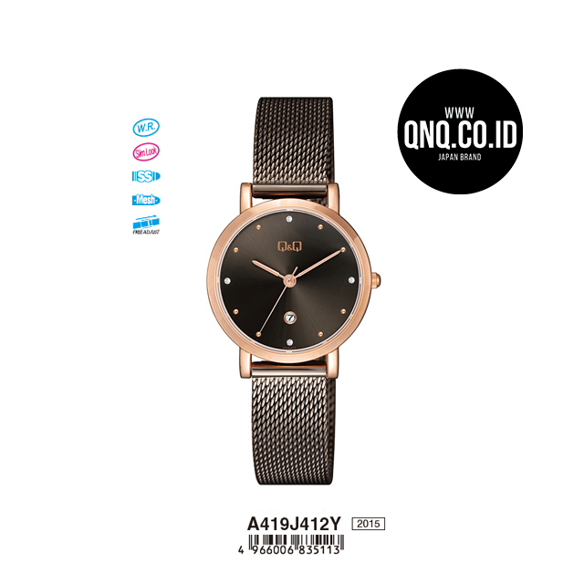 Jam Tangan Analog Q&Q Original A419J412Y