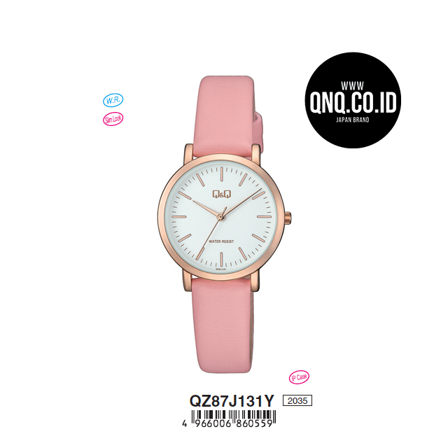 Jam Tangan Analog Q&Q Original QZ87J131Y