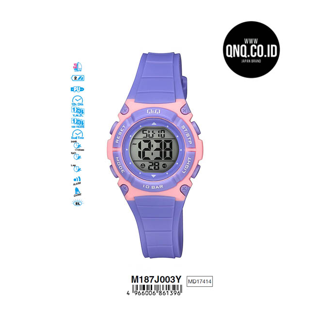 Jam Tangan Digital Q&Q Original M187J003Y