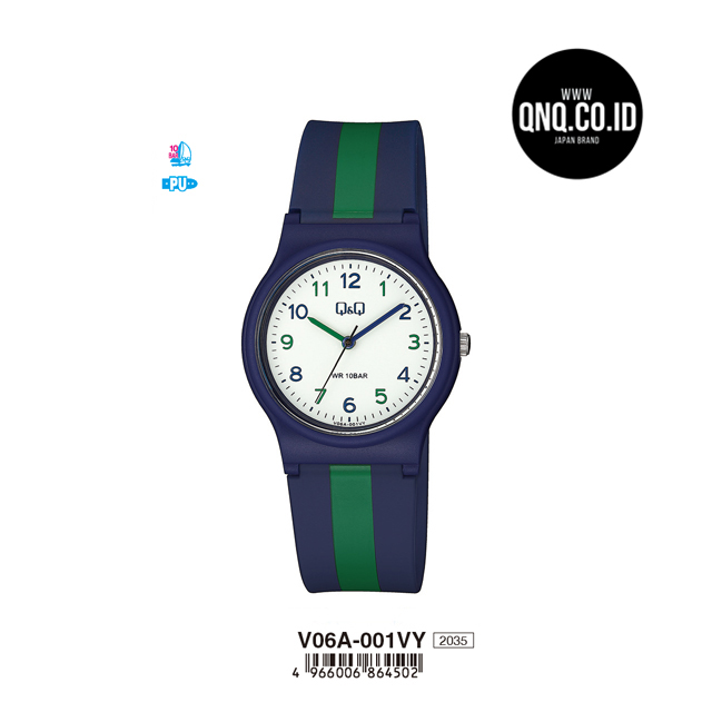 Jam Tangan Analog Q&Q Original V06A-001VY