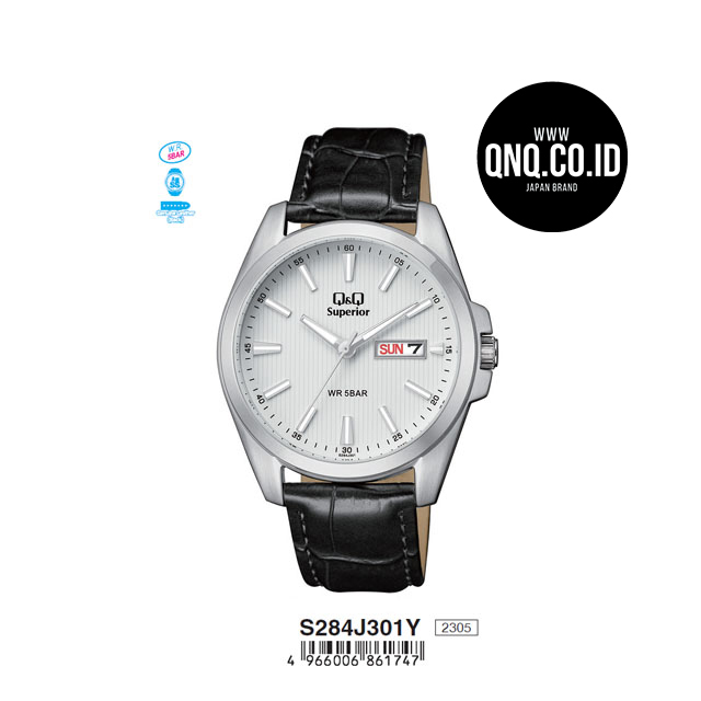 Jam Tangan Analog Q&Q Original S284J301Y
