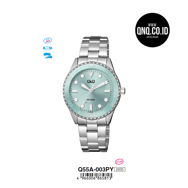 Jam Tangan Analog Q&Q Original Q55A-003PY