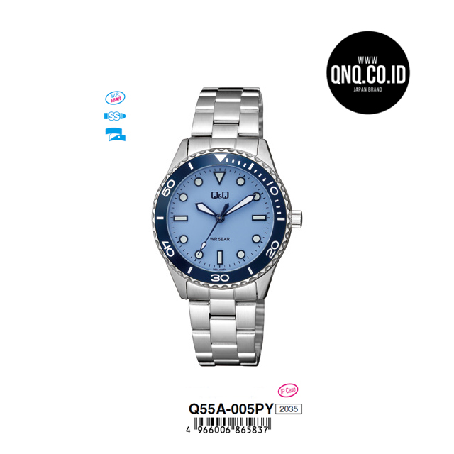 Jam Tangan Analog Q&Q Original Q55A-005PY