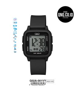 Jam Tangan Digital Q&Q Original G02A-001VY