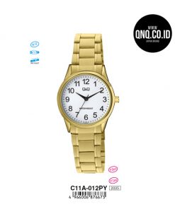 Jam Tangan Analog Q&Q Original C11A-012PY