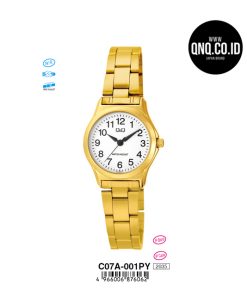 Jam Tangan Analog Q&Q Original C07A-001PY