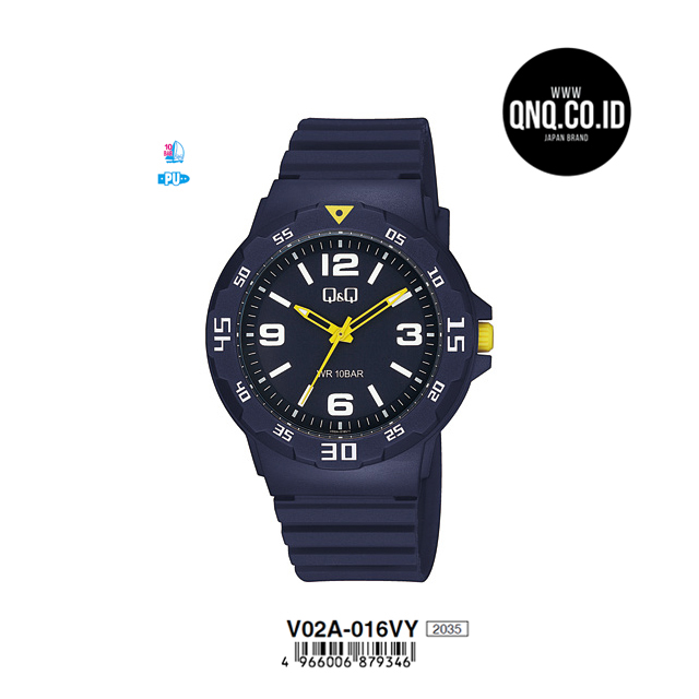 Jam Tangan Analog Q&Q Original V02A-016